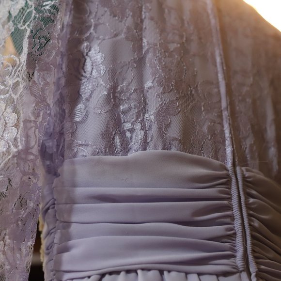 Vintage | purple lace dress - Picture 15 of 16